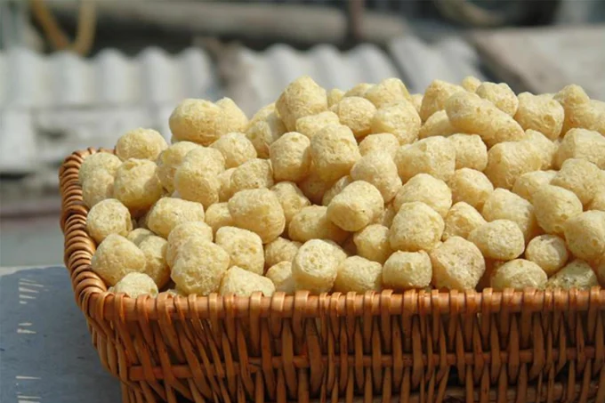 Textured soy protein lumpy Textured soy protein lumpy