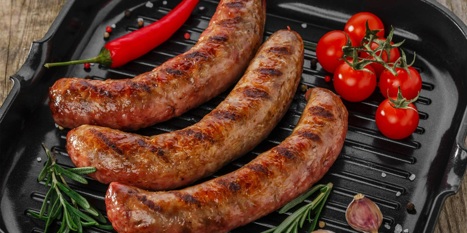 Meat products grilled sausage