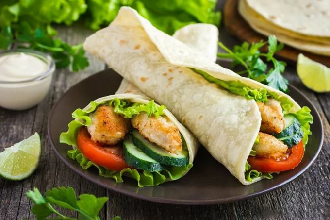 Seasonal Vegetable Meat Rolls