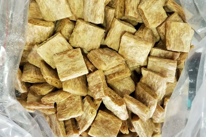 Soy silk drawing protein