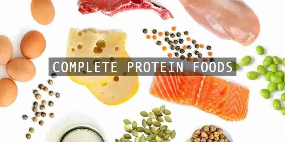 Complete protein foods Complete protein foods