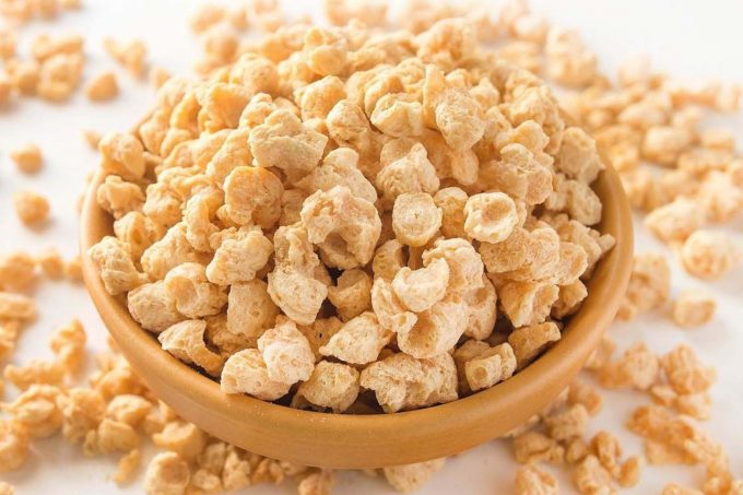 Textured vegetable protein